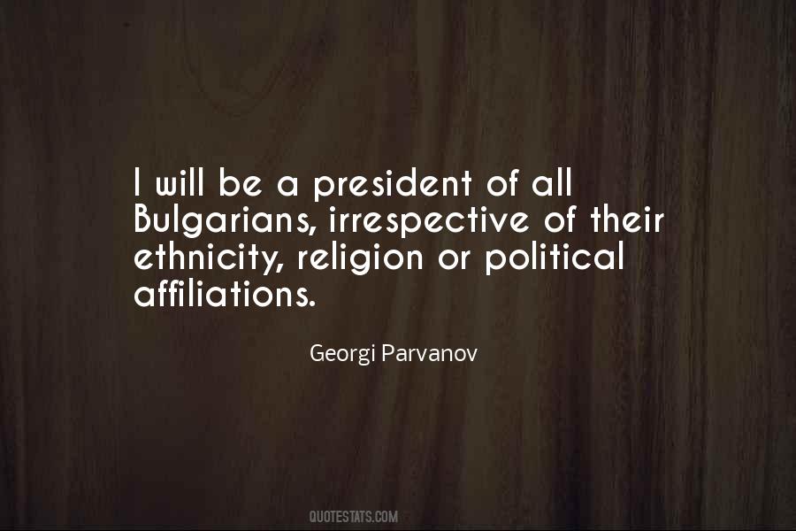 Georgi Parvanov Quotes #137262