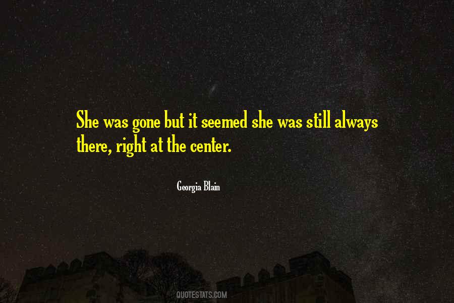 Georgia Blain Quotes #185985