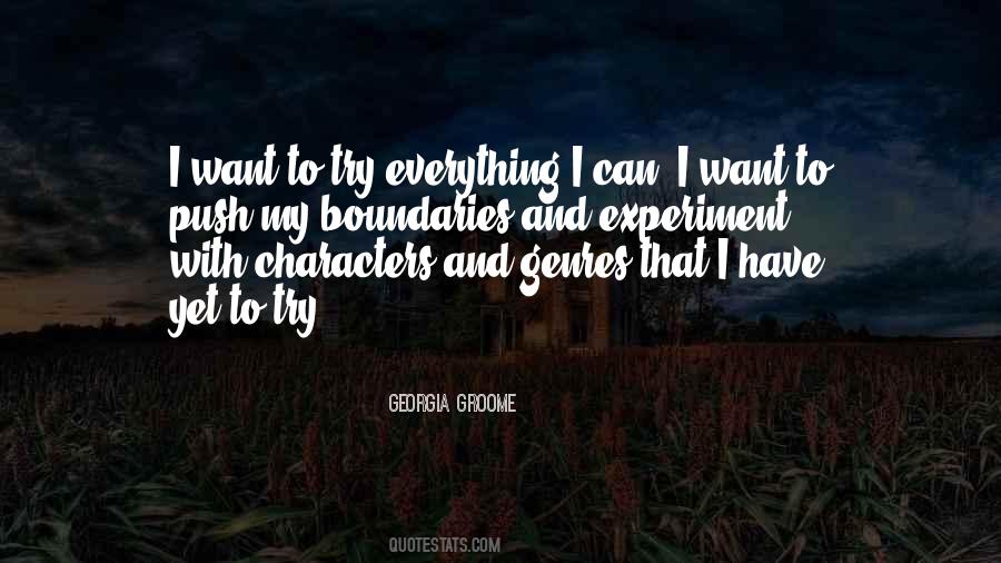 Georgia Groome Quotes #482416