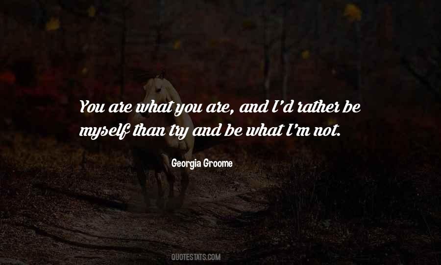 Georgia Groome Quotes #763592