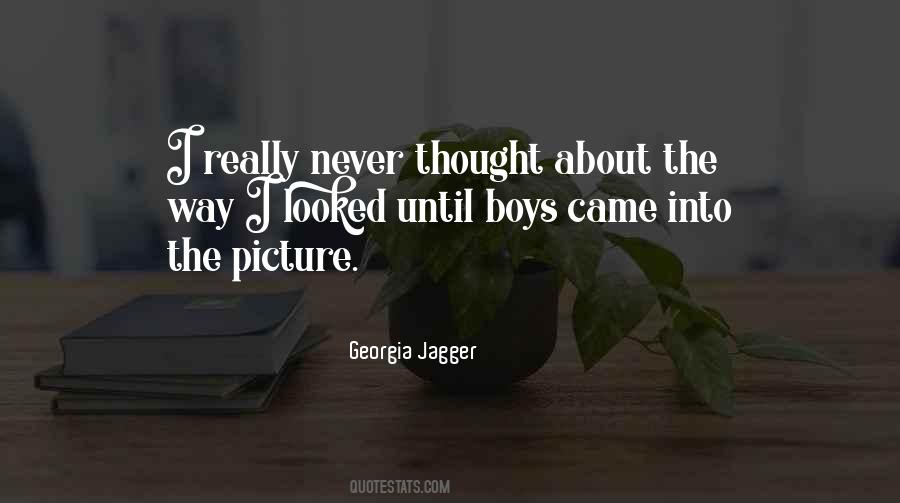 Georgia Jagger Quotes #1278024