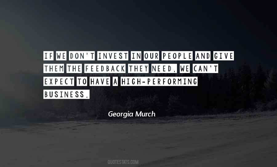 Georgia Murch Quotes #1831332