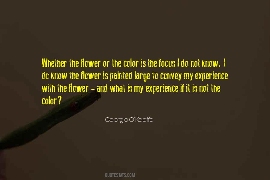 Georgia O'Keeffe Quotes #676337