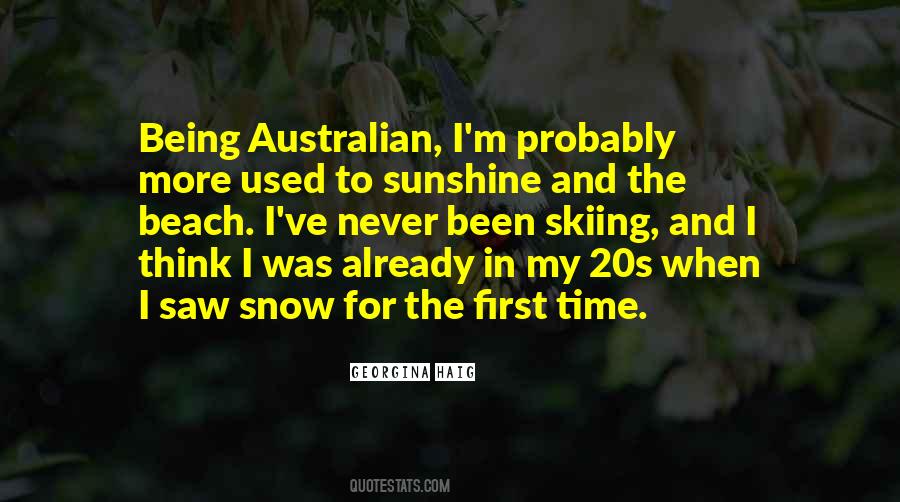 Georgina Haig Quotes #555087