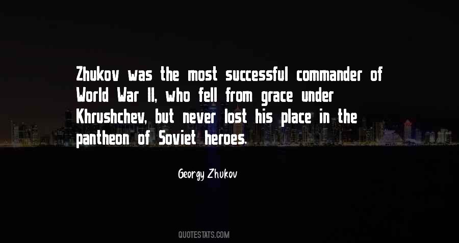 Georgy Zhukov Quotes #534519