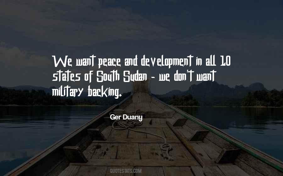 Ger Duany Quotes #1073048