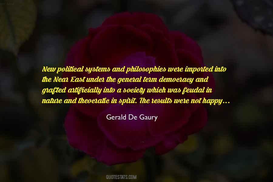 Gerald De Gaury Quotes #1627854