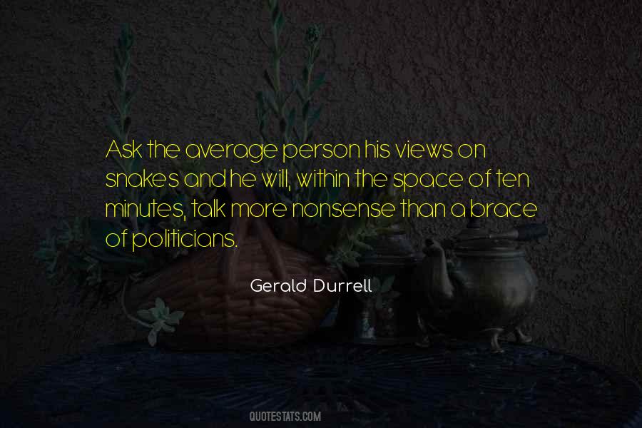 Gerald Durrell Quotes #1852679