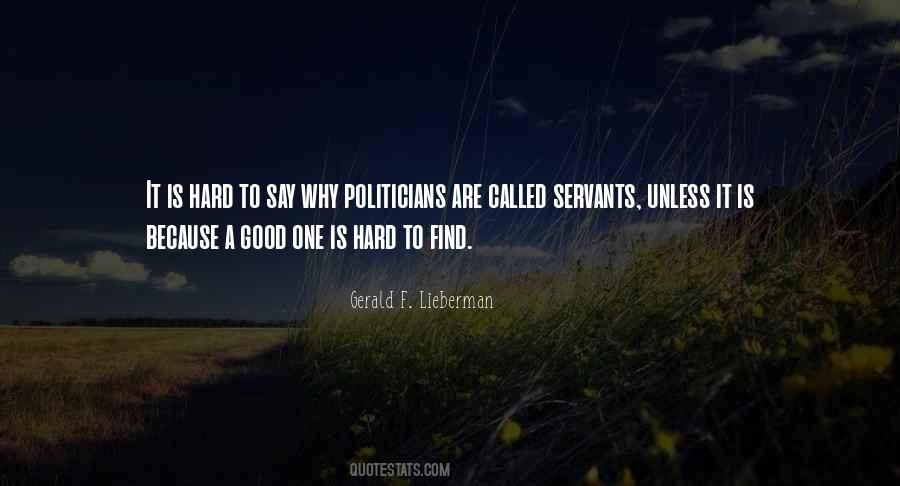 Gerald F. Lieberman Quotes #655764