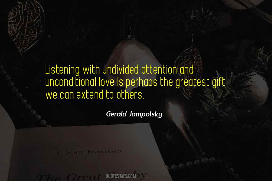 Gerald Jampolsky Quotes #1336629