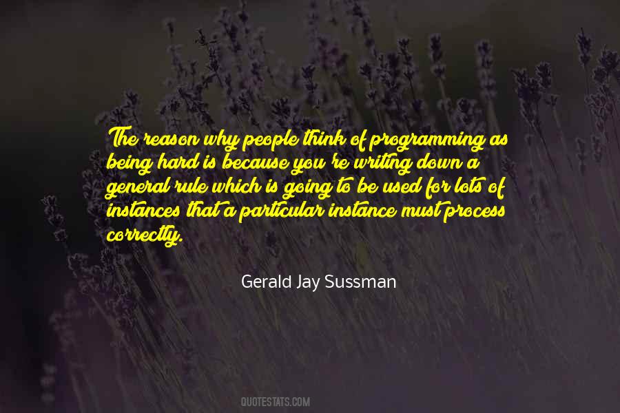 Gerald Jay Sussman Quotes #231446