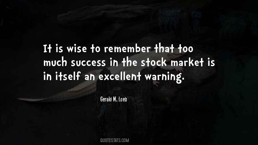 Gerald M. Loeb Quotes #1411114