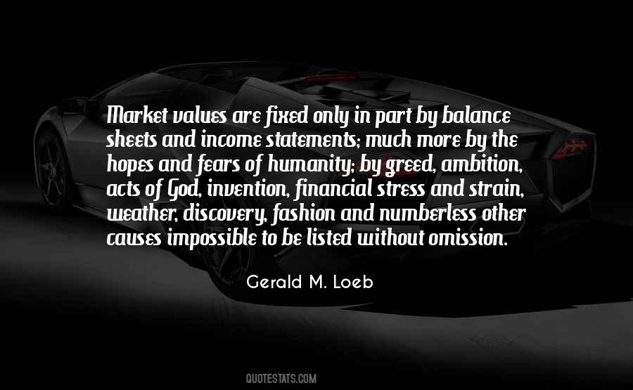 Gerald M. Loeb Quotes #1556564