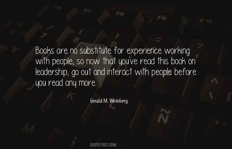 Gerald M. Weinberg Quotes #1249483