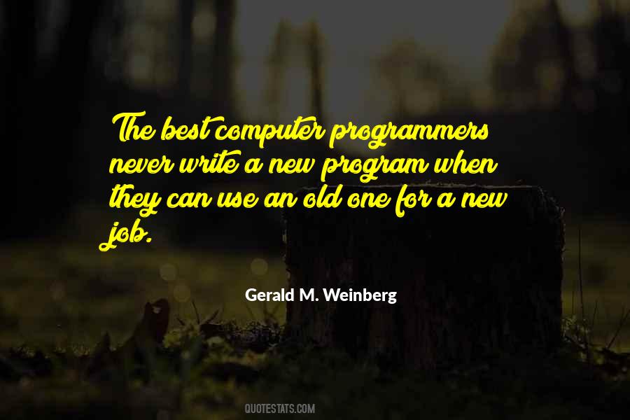 Gerald M. Weinberg Quotes #1646652