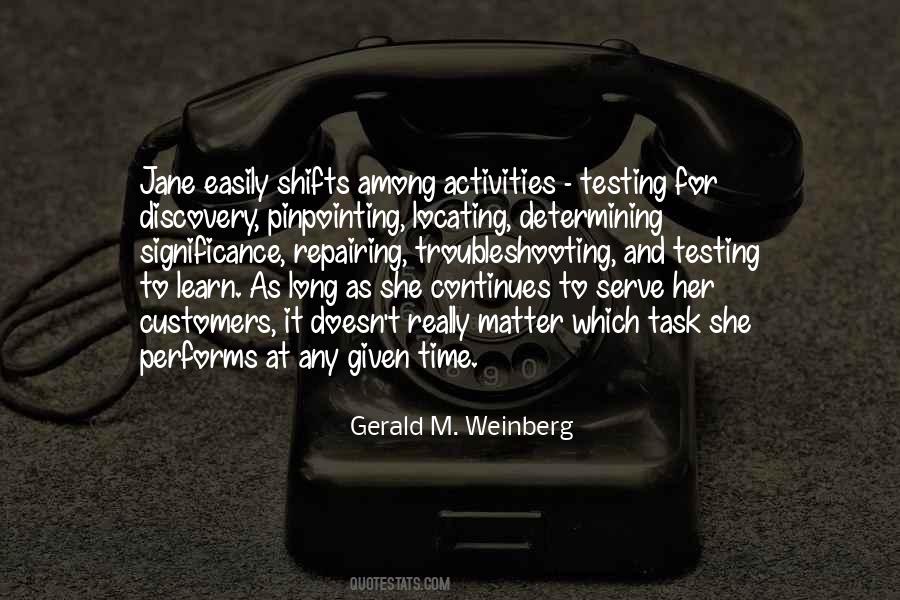 Gerald M. Weinberg Quotes #372523