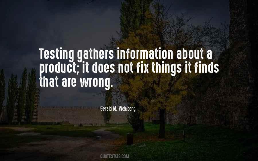 Gerald M. Weinberg Quotes #693409