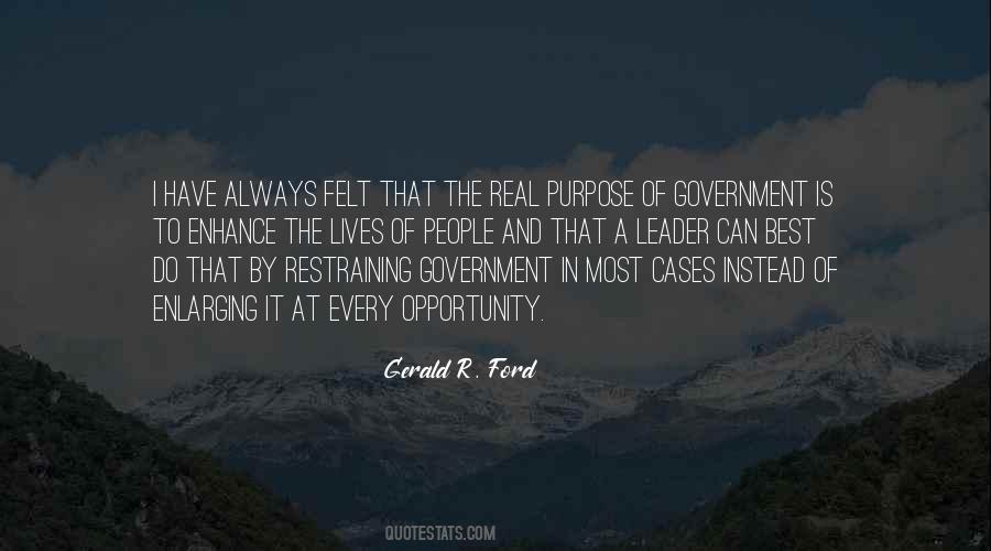 Gerald R. Ford Quotes #1436562