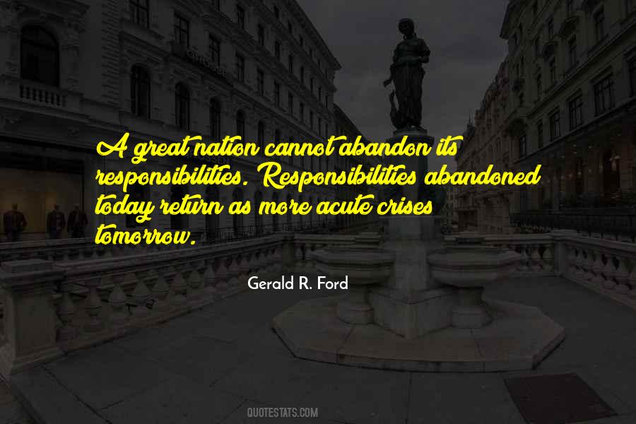 Gerald R. Ford Quotes #1503221