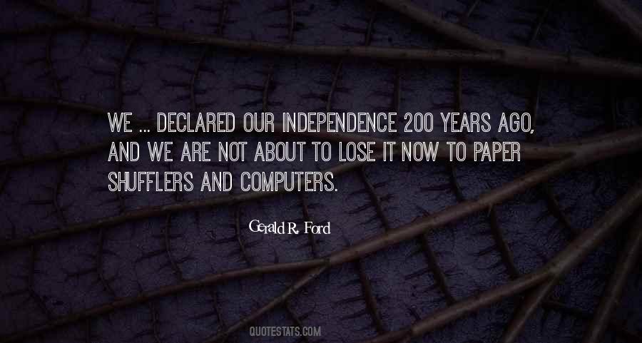 Gerald R. Ford Quotes #831336