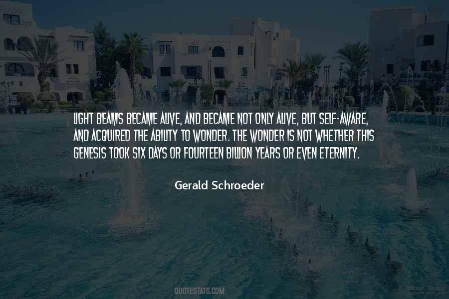 Gerald Schroeder Quotes #698124