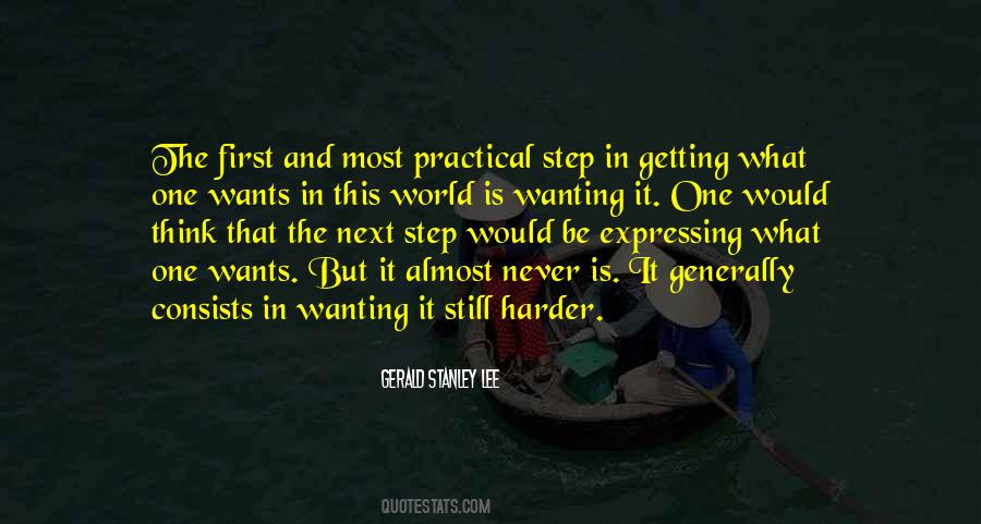 Gerald Stanley Lee Quotes #1259067