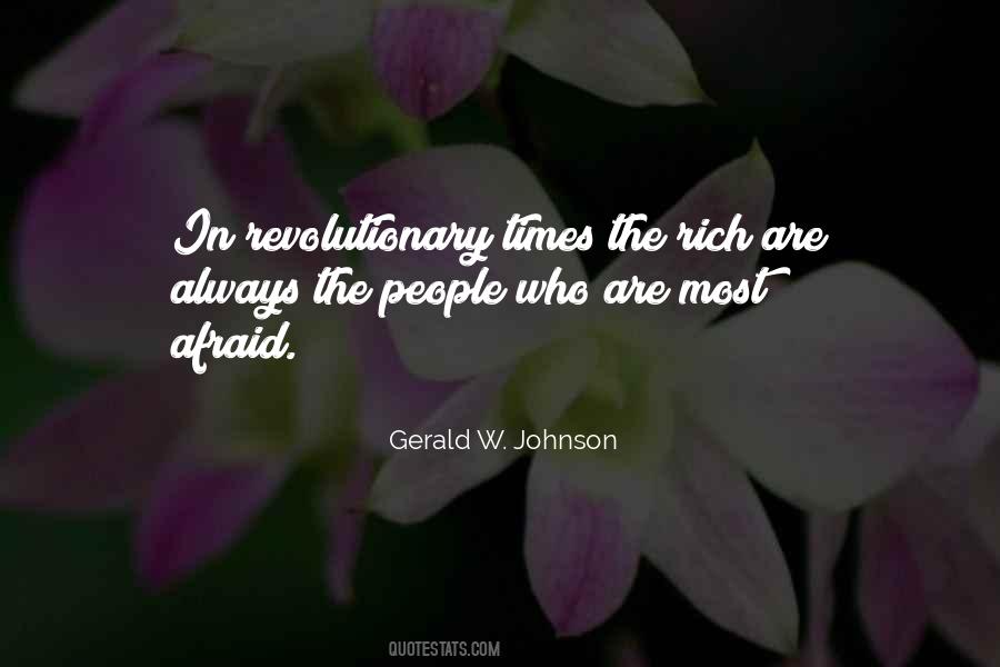 Gerald W. Johnson Quotes #267335