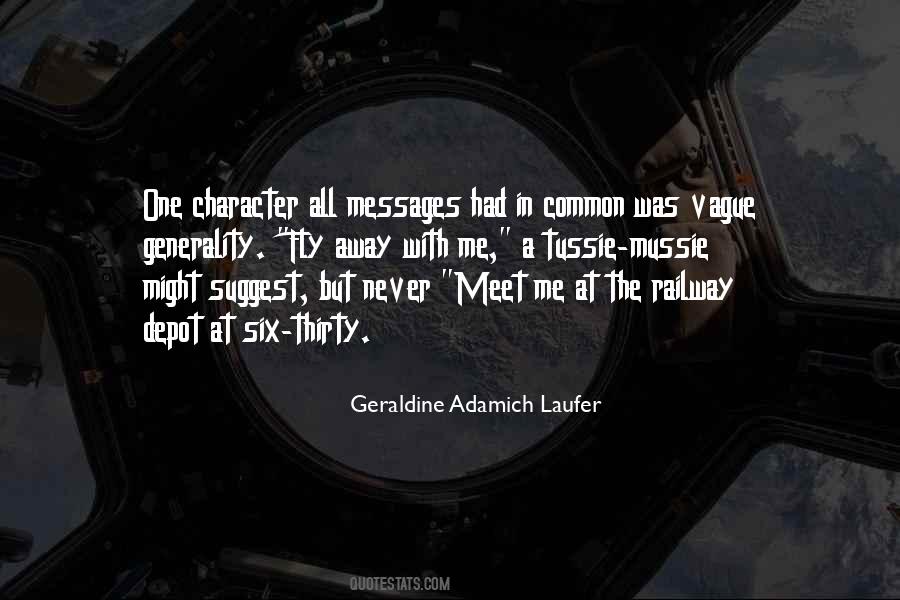 Geraldine Adamich Laufer Quotes #297391