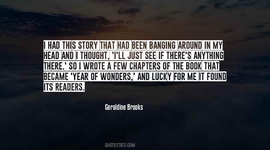 Geraldine Brooks Quotes #1338323