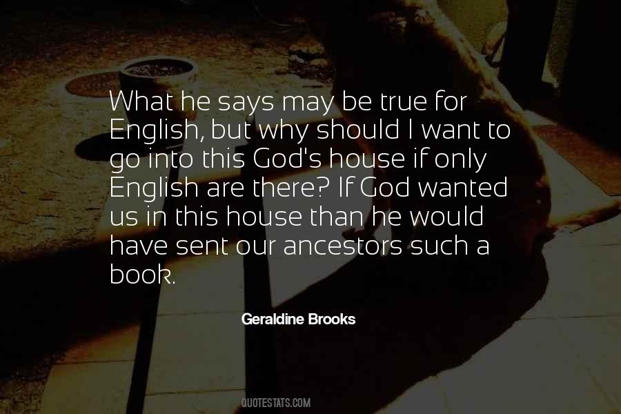Geraldine Brooks Quotes #847621