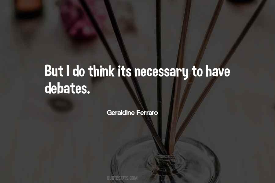 Geraldine Ferraro Quotes #1659003