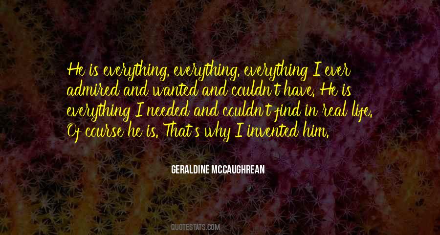 Geraldine McCaughrean Quotes #1587662