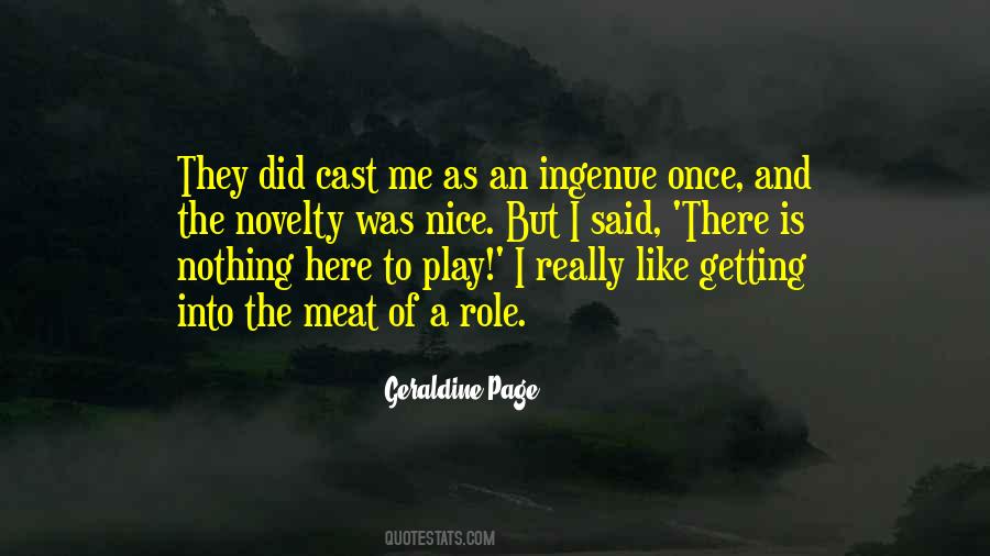 Geraldine Page Quotes #646889