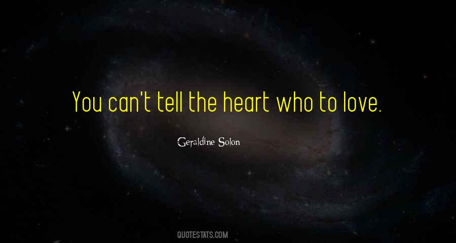 Geraldine Solon Quotes #931148