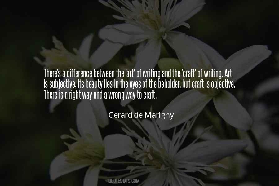 Gerard De Marigny Quotes #989109