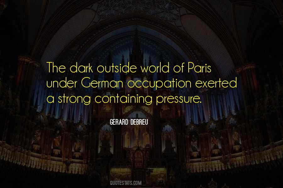 Gerard Debreu Quotes #125623