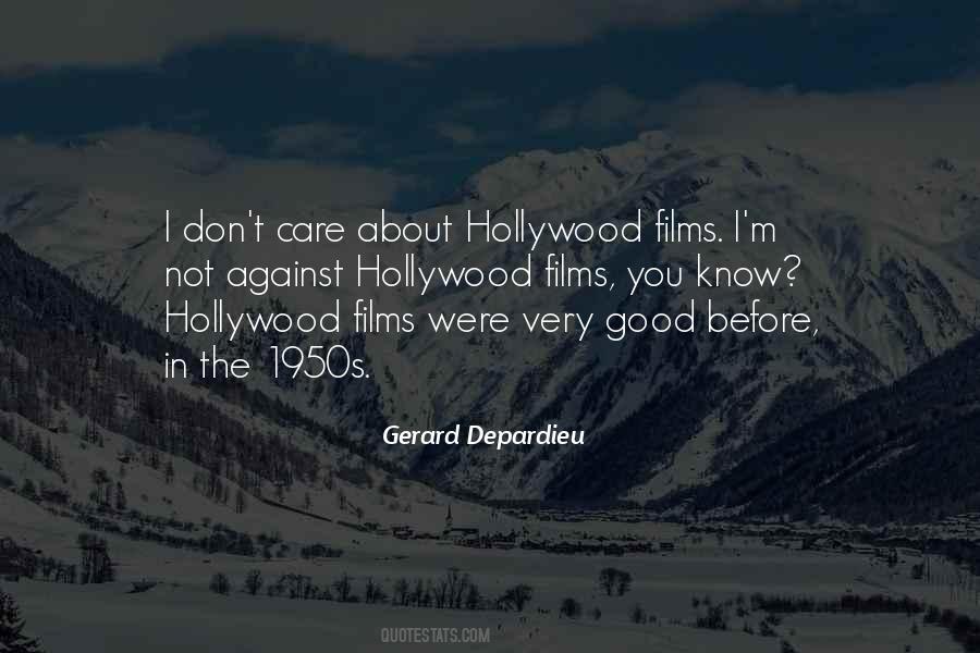 Gerard Depardieu Quotes #1566360