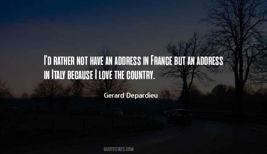 Gerard Depardieu Quotes #948606