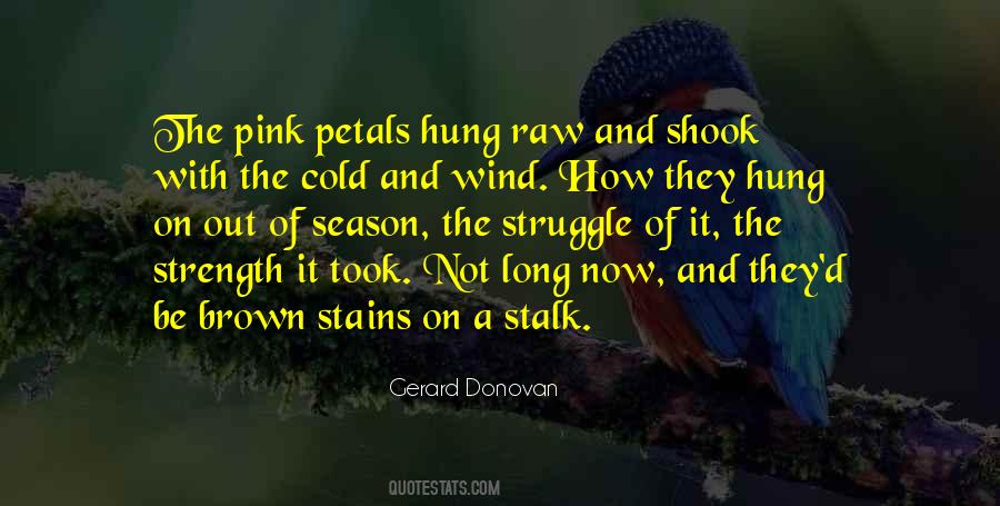 Gerard Donovan Quotes #1673312