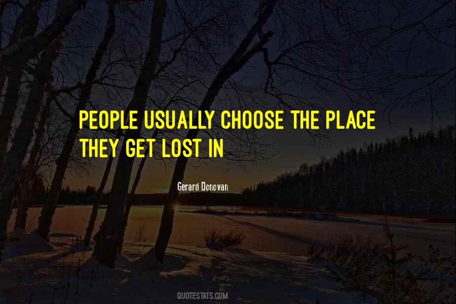 Gerard Donovan Quotes #748462