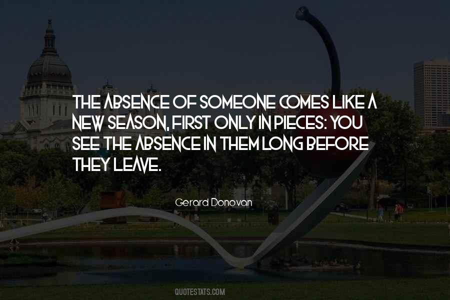 Gerard Donovan Quotes #749763