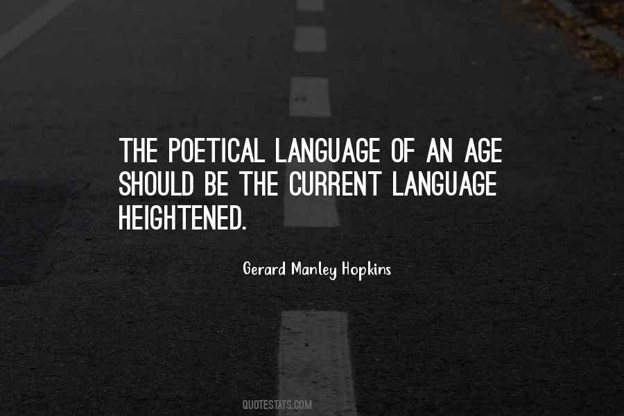 Gerard Manley Hopkins Quotes #1307830