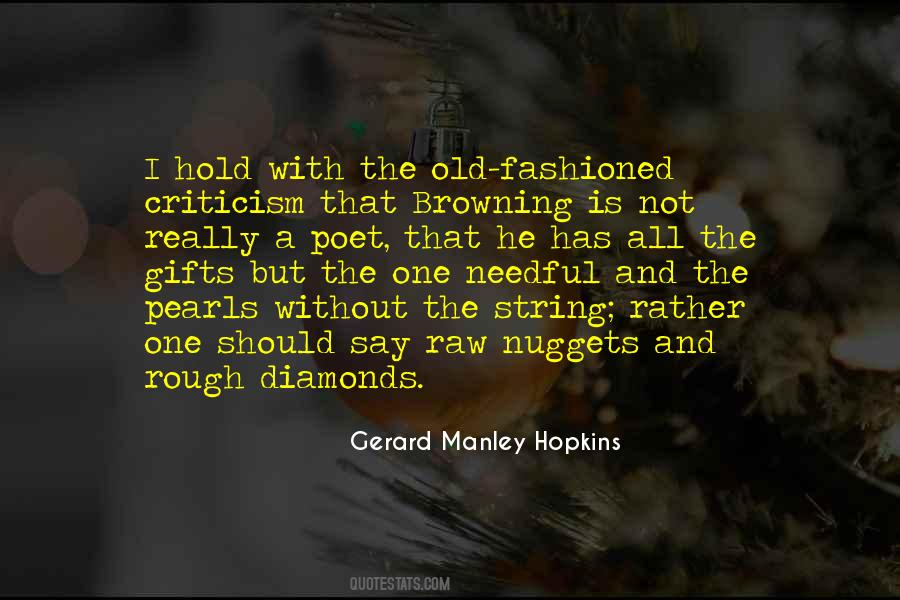 Gerard Manley Hopkins Quotes #1331215