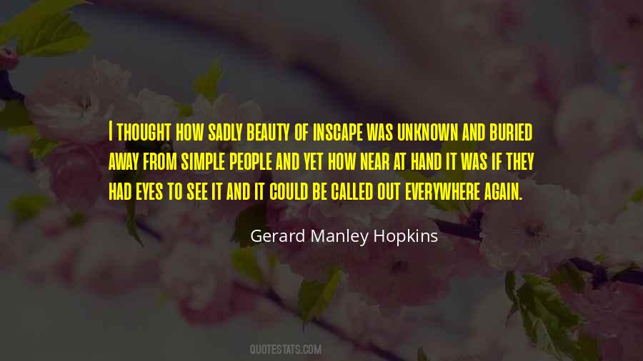 Gerard Manley Hopkins Quotes #1663397