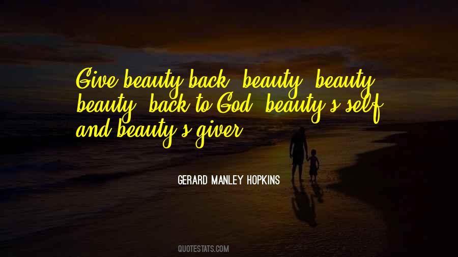 Gerard Manley Hopkins Quotes #777845