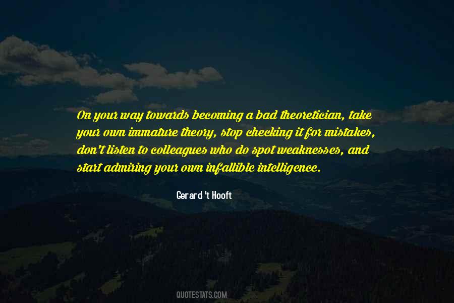 Gerard 't Hooft Quotes #918109