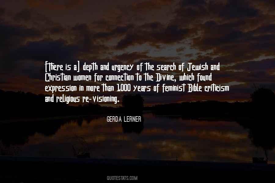 Gerda Lerner Quotes #315084