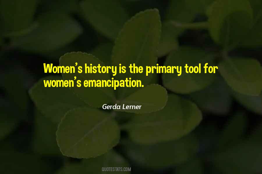 Gerda Lerner Quotes #8167