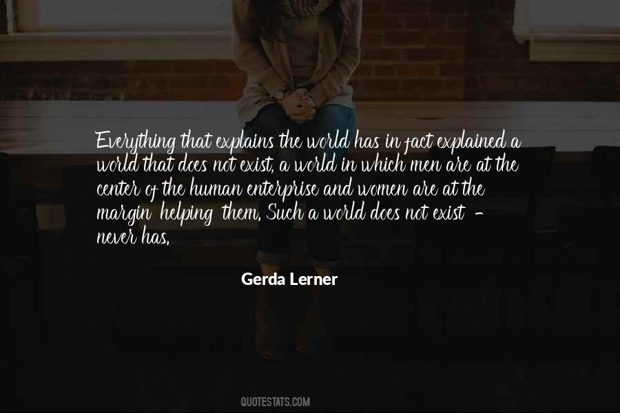 Gerda Lerner Quotes #962216