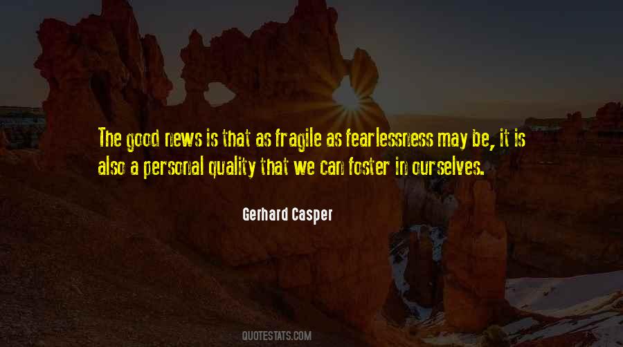 Gerhard Casper Quotes #1437690